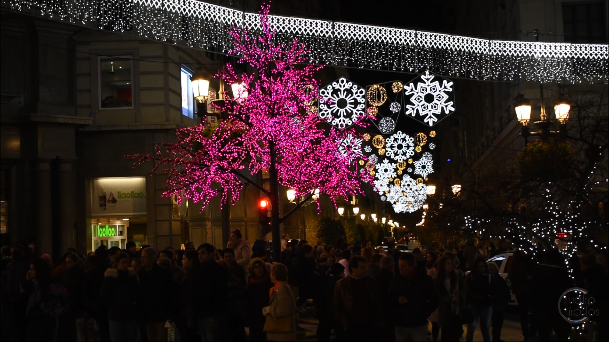 La luz de la Navidad llega a Granada